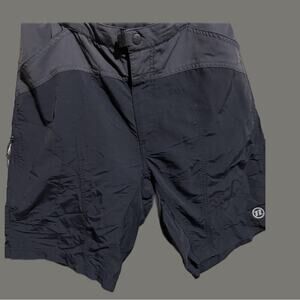 NOVARA- MEN'S MEDIUM - BLACK & GRAY PADDED CYCLING SHORT